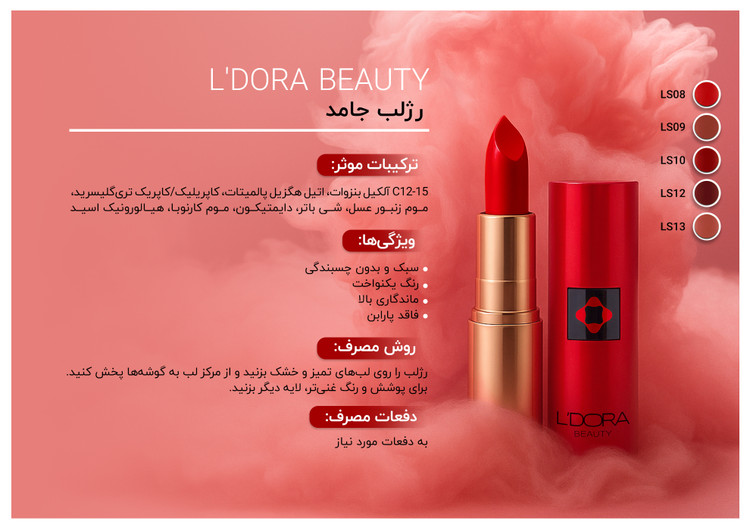 رژلب جامد LS 08